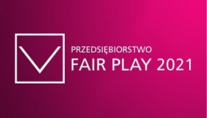 Wyróżnienie „Platynowy Laur" Przedsiębiorstwo Fair Play 2021 Emtor